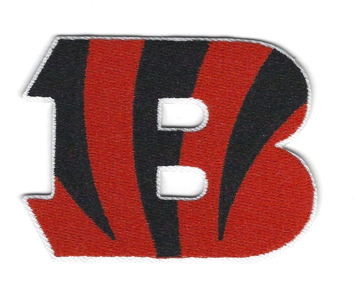 Cincinnati Bengals NFL Football Team Logo Iron on Patches 2" to 3"