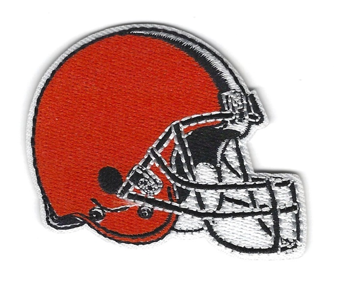 Cleveland Browns NFL Football Team Logo Iron on Patches 2" to 3"