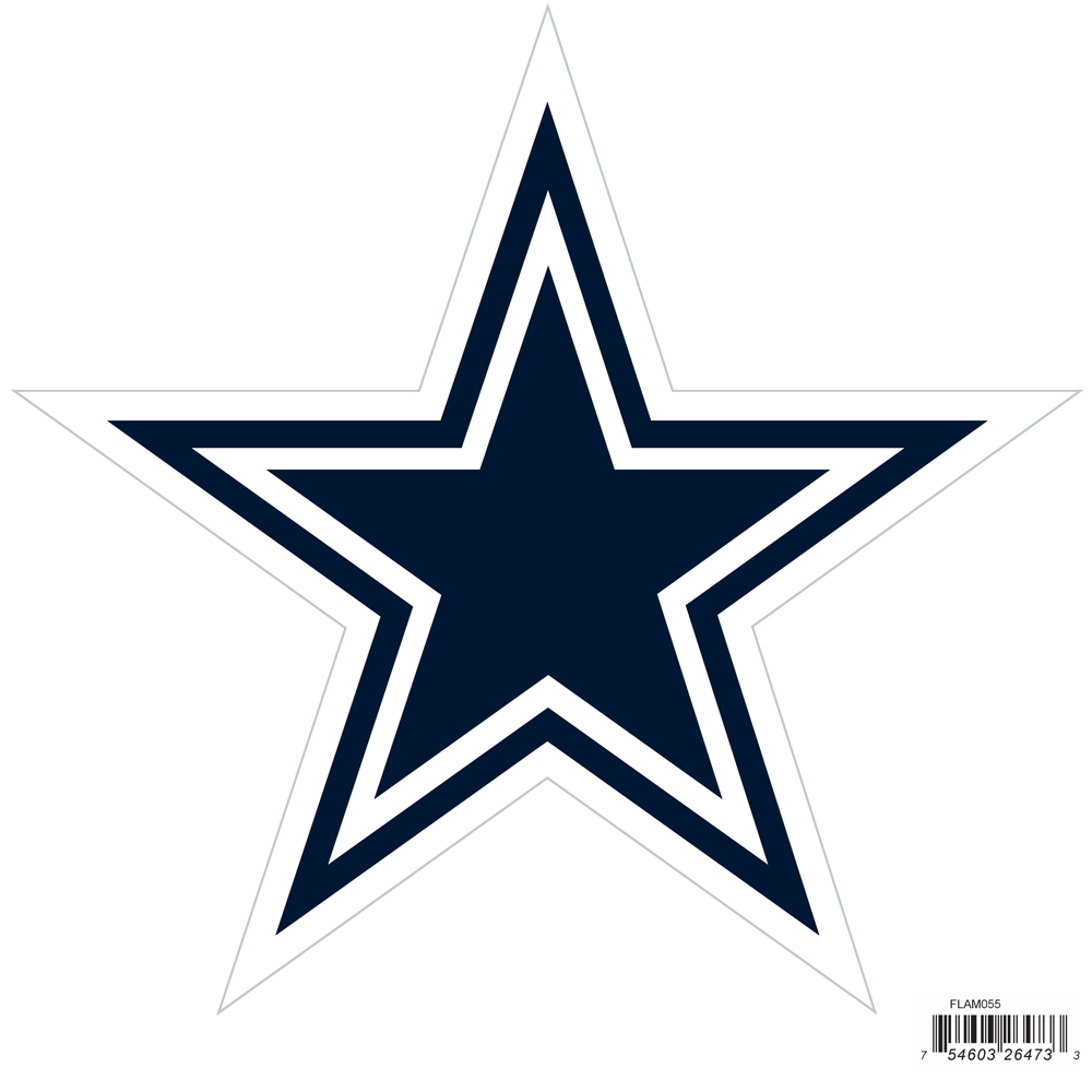 Dallas Cowboys NFL Football Magnet Team Logo Design Outdoor Grade for Automobile, Trucks 7.5" High