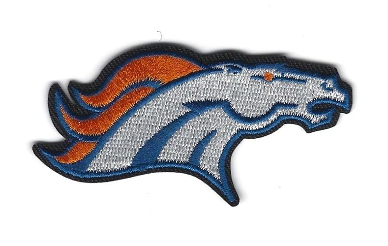 Denver Broncos NFL Football Team Logo Iron on Patches 2" to 3"
