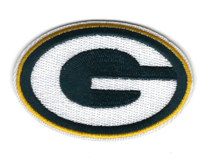 Green Bay Packers NFL Football Team Logo Iron on Patches 2" to 3"