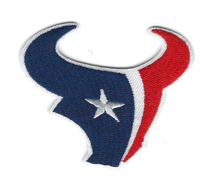 Houston Texans NFL Football Team Logo Iron on Patches 2" to 3"