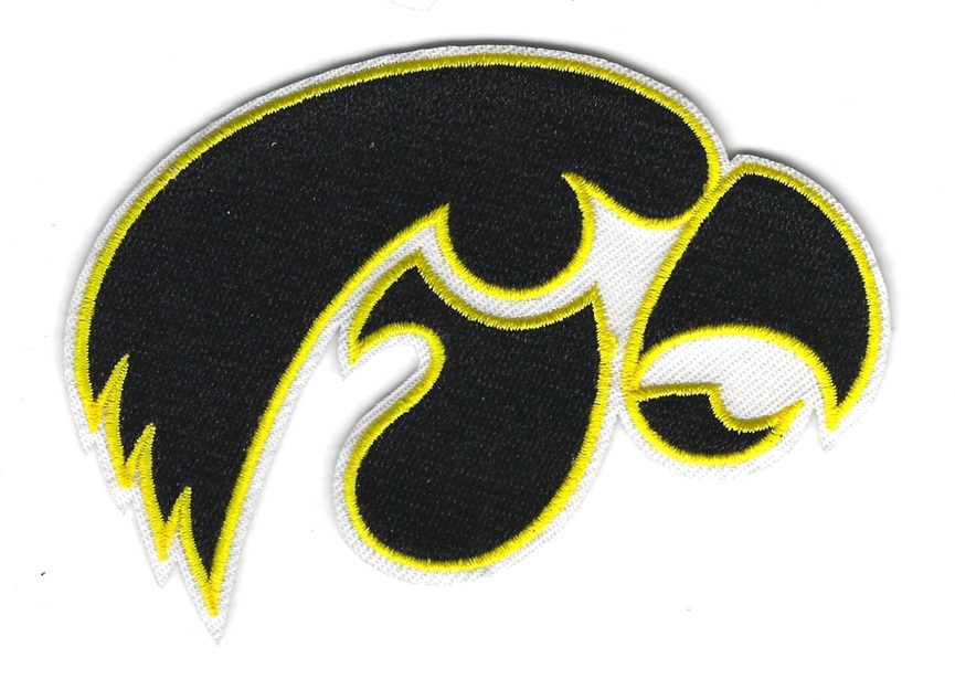 Iowa Hawkeyes NCAA College Sports Iron On Patches - Image 3