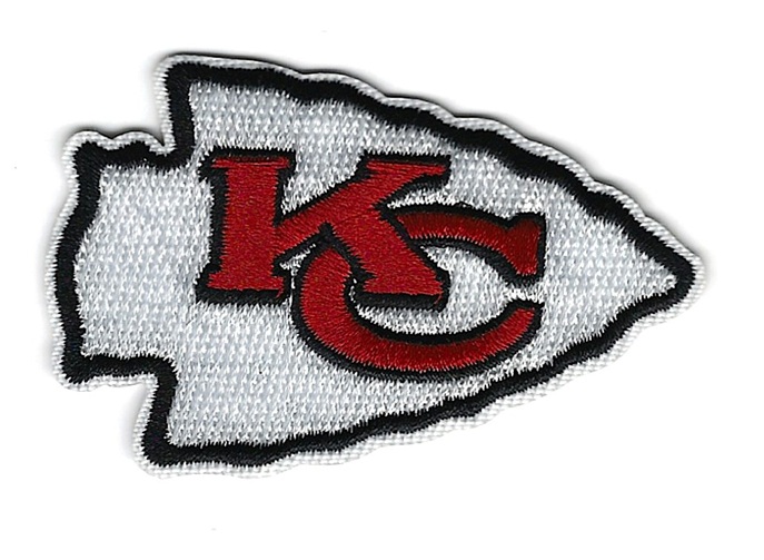 Kansas City Chiefs NFL Football Team Logo Iron on Patches 2" to 3" (Copy)