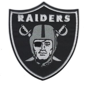 Las Vegas Raiders NFL Football Team Logo Iron on Patches 2" to 3" (Copy)