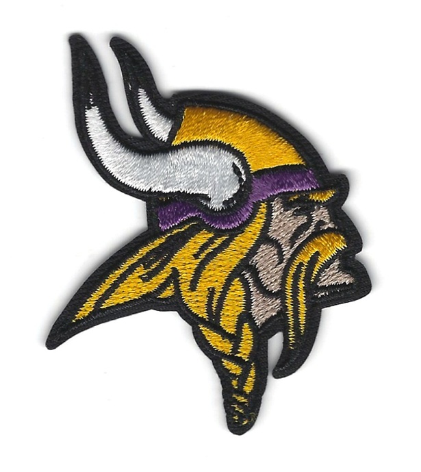 Minnesota Vikings NFL Football Team Logo Iron on Patches 2" to 3"