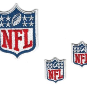 NFL Football Sport League Logo Iron on Patches 1" to 2" Wide