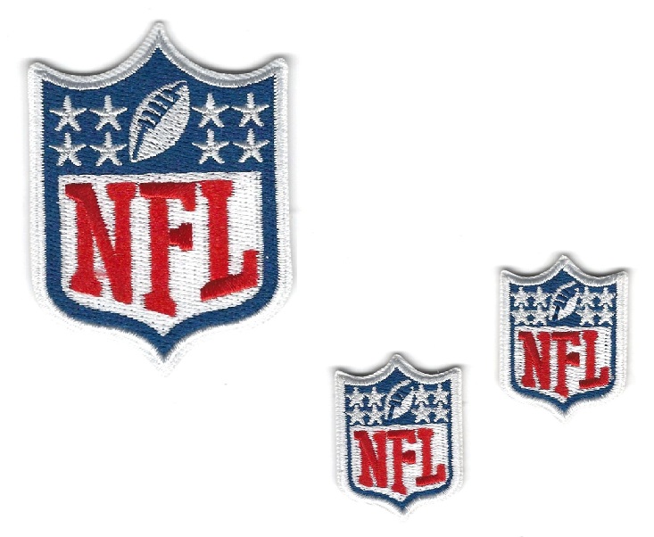 NFL Football Sport League Logo Iron on Patches 1" to 2" Wide