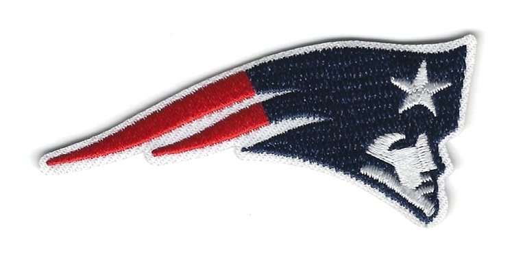 New England Patriots NFL Football Team Logo Iron on Patches 2" to 3"