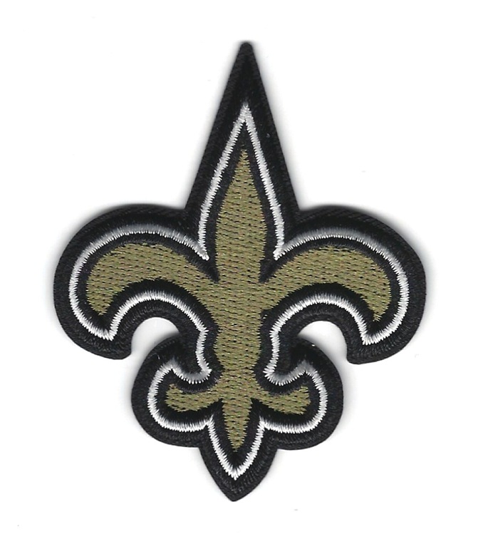 New Orleans Saints NFL Football Team Logo Iron on Patches 2" to 3"