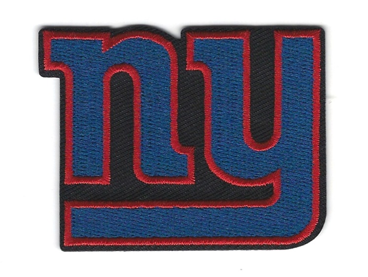 New York Giants NFL Football Team Logo Iron on Patches 2" to 3"