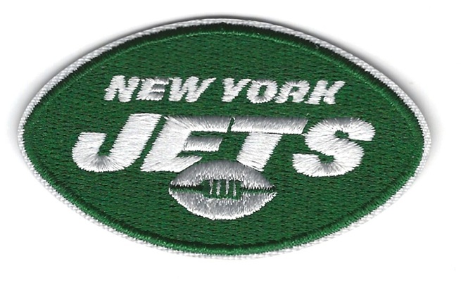New York Jets NFL Football Team Logo Iron on Patches 2" to 3"