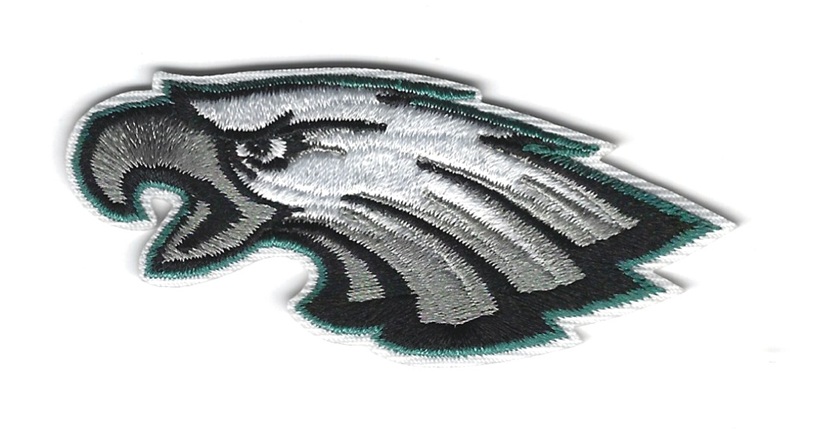 Philadelphia Eagles NFL Football Team Logo Iron on Patches 2" to 3"