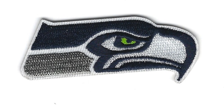 Seattle Seahawks NFL Football Team Logo Iron on Patches 2" to 3"