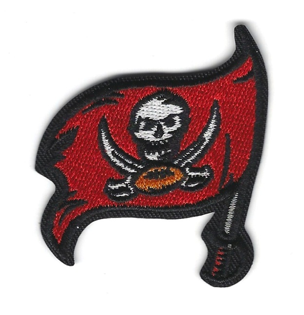 Tampa Bay Buccaneers NFL Football Team Logo Iron on Patches 2" to 3"