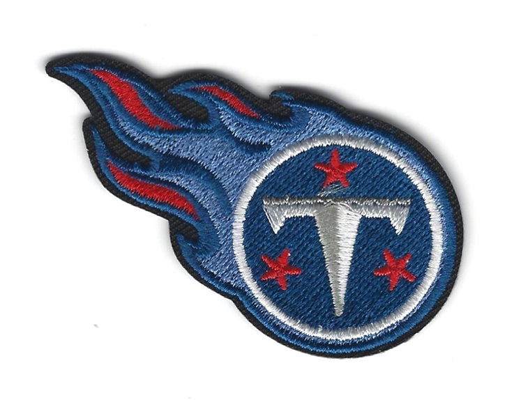 Tennessee Titans NFL Football Team Logo Iron on Patches 2" to 3"