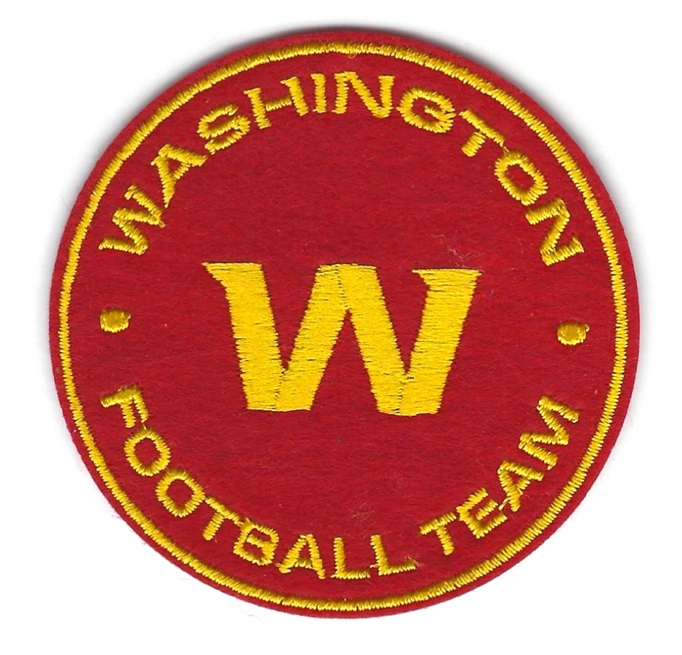 Washington Redskins Commanders NFL Football Team Logo Iron on Patches 2" to 3" - Image 3